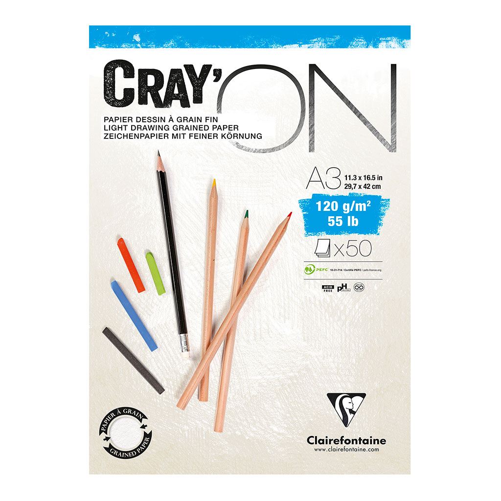 CrayON Pad A3 120g 50sh CrayON Pad A3 120g 50sh