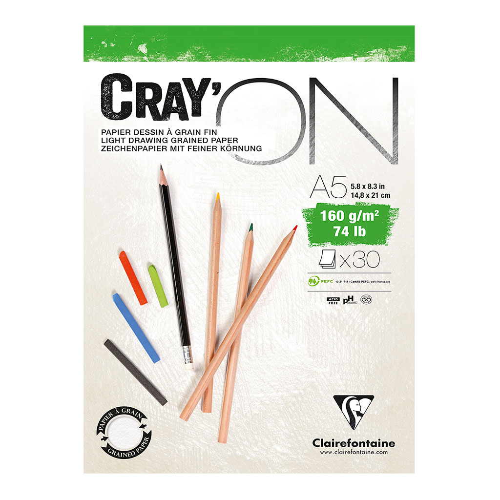 CrayON Pad A5 160g 30sh CrayON Pad A5 160g 30sh