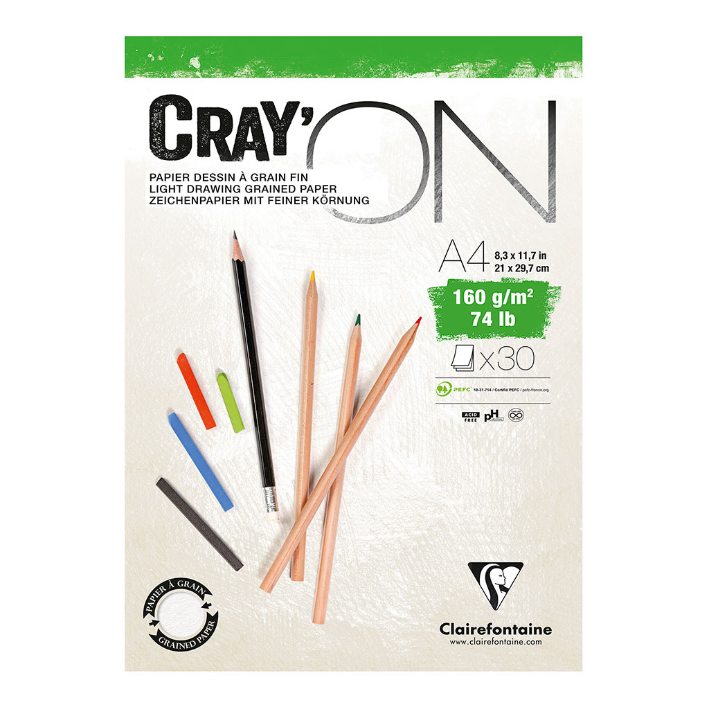 CrayON Pad A4 160g 30sh CrayON Pad A4 160g 30sh