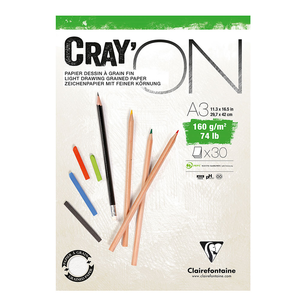 CrayON Pad A3 160g 30sh CrayON Pad A3 160g 30sh