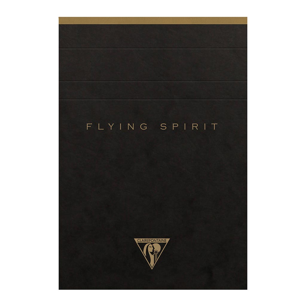 Flying Spirit Clothbound Notepad A6 Black Flying Spirit Clothbound Notepad A6 Black