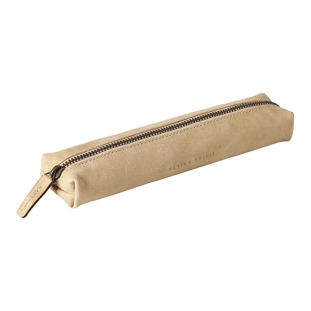 Flying Spirit Pencil Case Mini Beige Flying Spirit Pencil Case Mini Beige