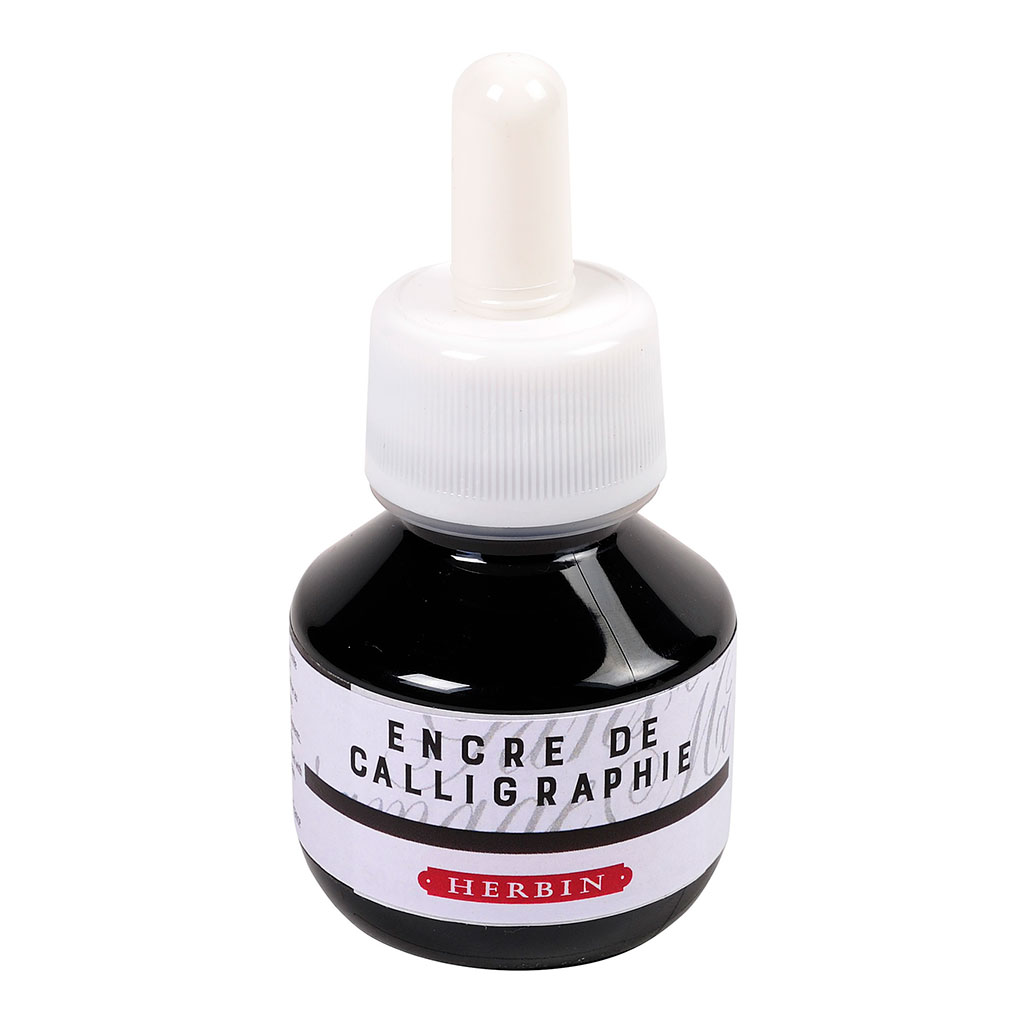 Herbin Calligraphy Ink 50ml Black Herbin Calligraphy Ink 50ml Black