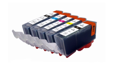 5 Pack Combo Compatible Canon ink cartridges (PGI520BK + CLI521BK/C/M/Y) 5 Pack Combo Compatible Canon ink cartridges (PGI520BK + CLI521BK/C/M/Y)