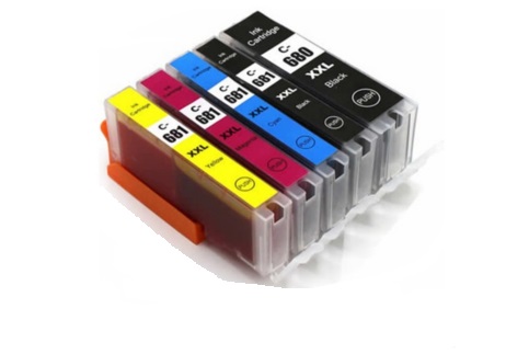 5 Pack Combo Compatible Canon ink cartridges (PGI680XXLBK + CLI681XXLBK/C/M/Y) 5 Pack Combo Compatible Canon ink cartridges (PGI680XXLBK + CLI681XXLBK/C/M/Y)