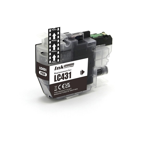 Compatible Brother LC431BK (Black) ink cartridge Compatible Brother LC431BK (Black) ink cartridge